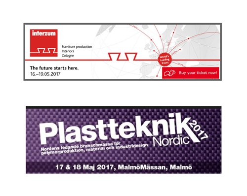 Interzum 2017 och Plastteknik Nordic