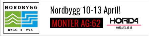 Nordbygg 10-13 April