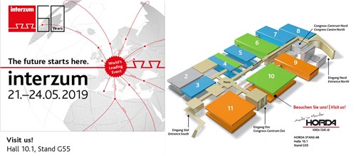 Welcome to visit us at Interzum 2019!  