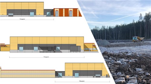 Erweiterung des Werkes in Horda