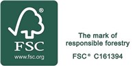 Vi är nu FSC®-certifierade 