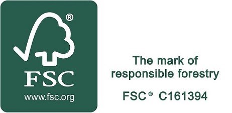 Vi är nu FSC®-certifierade 