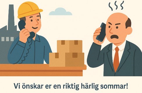 Semestertider - Trevlig sommar! 