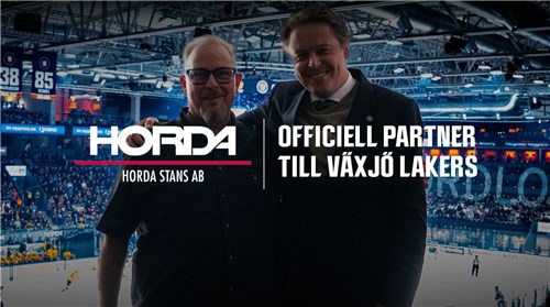 Växjö Lakers välkomnar Horda som ny partner